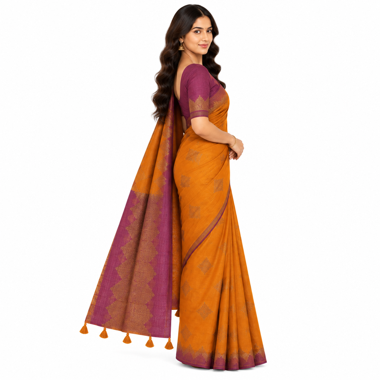 JUTE COTTON SAREE