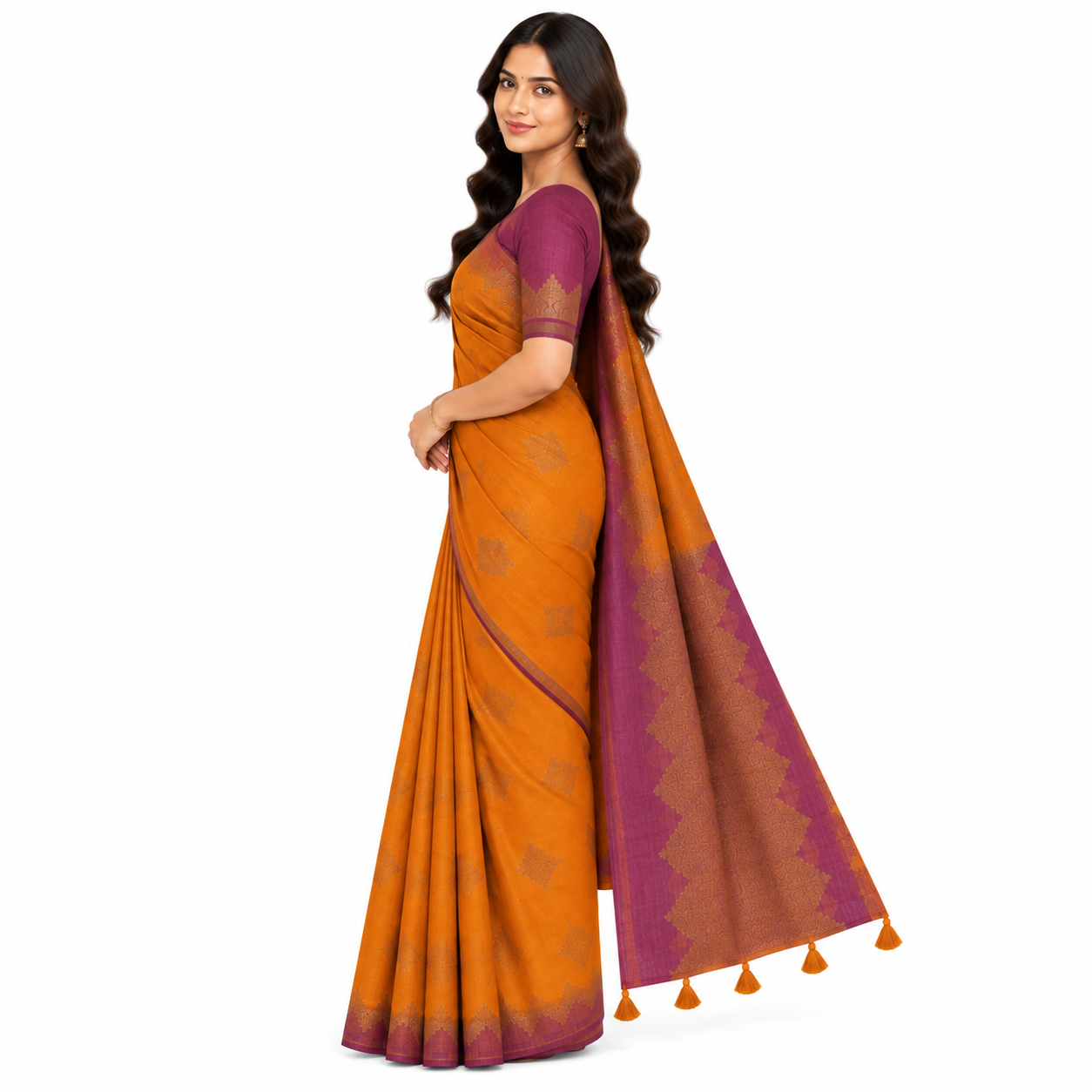 JUTE COTTON SAREE