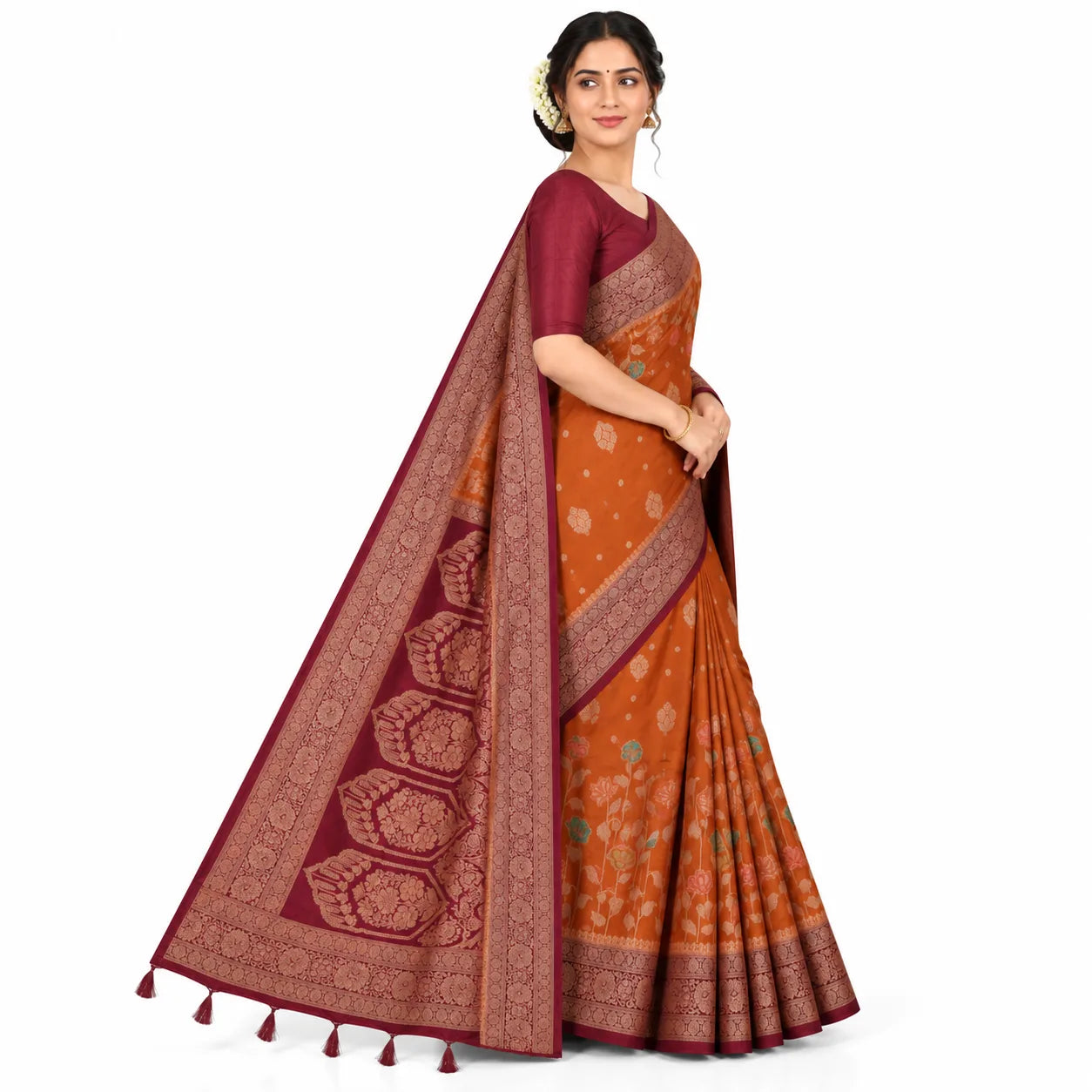 SEMI BANARAS SAREE