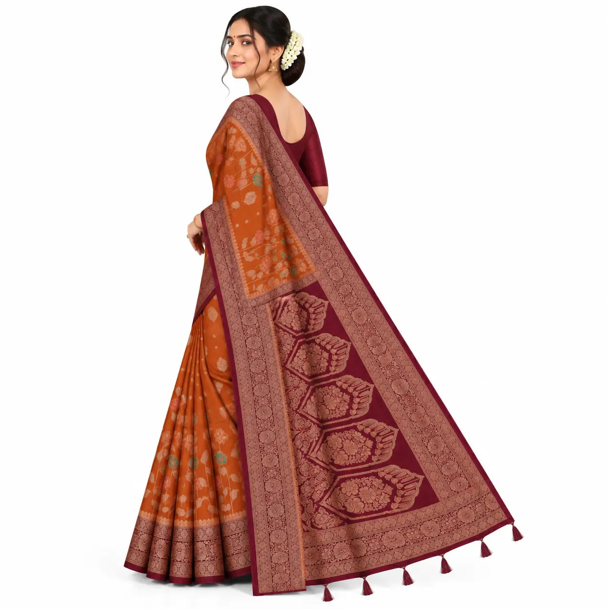 SEMI BANARAS SAREE