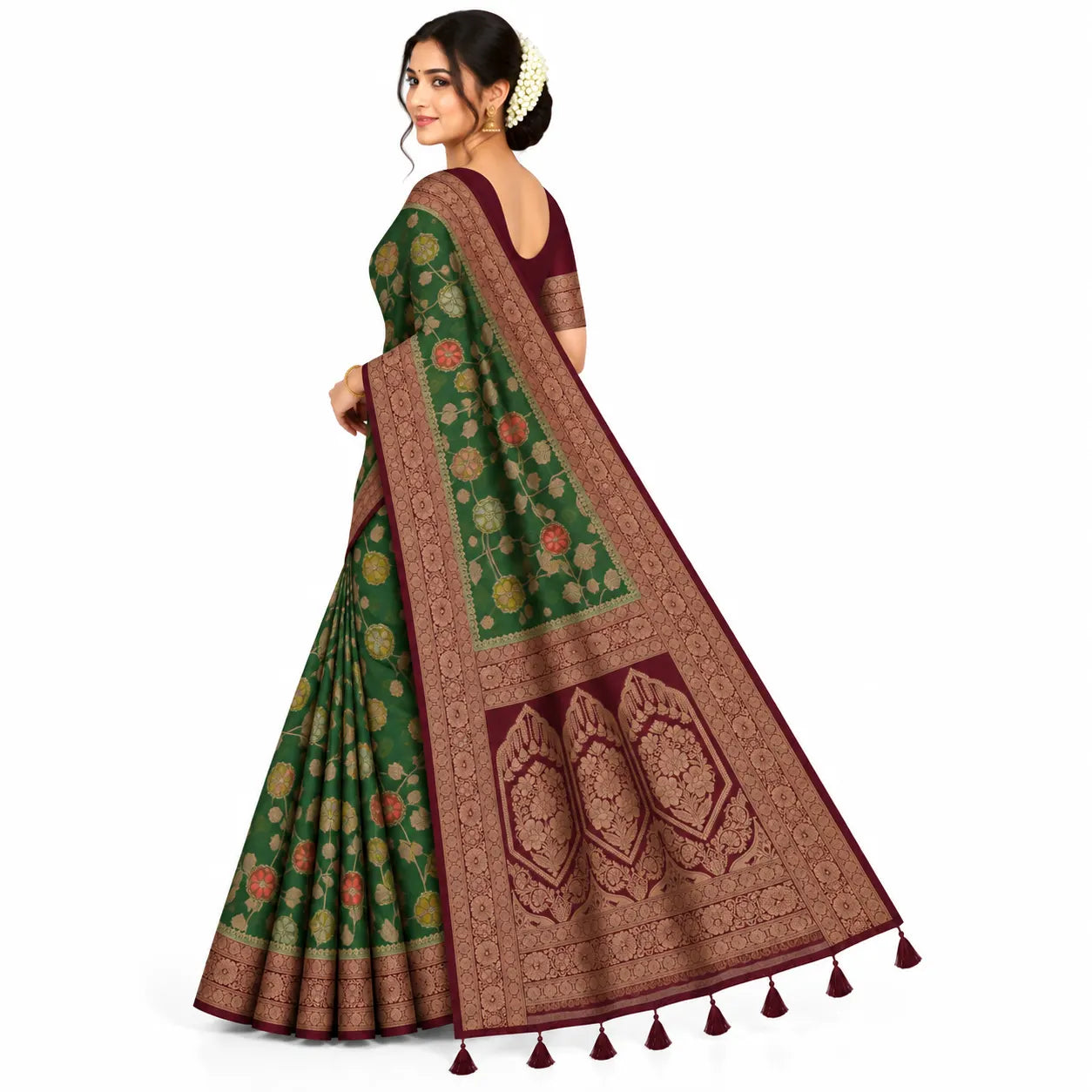 SEMI BANARAS SAREE