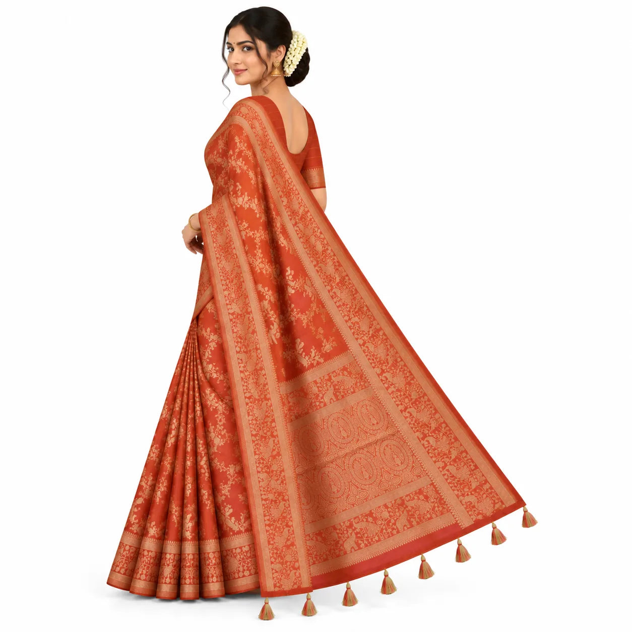 SEMI BANARAS SAREE
