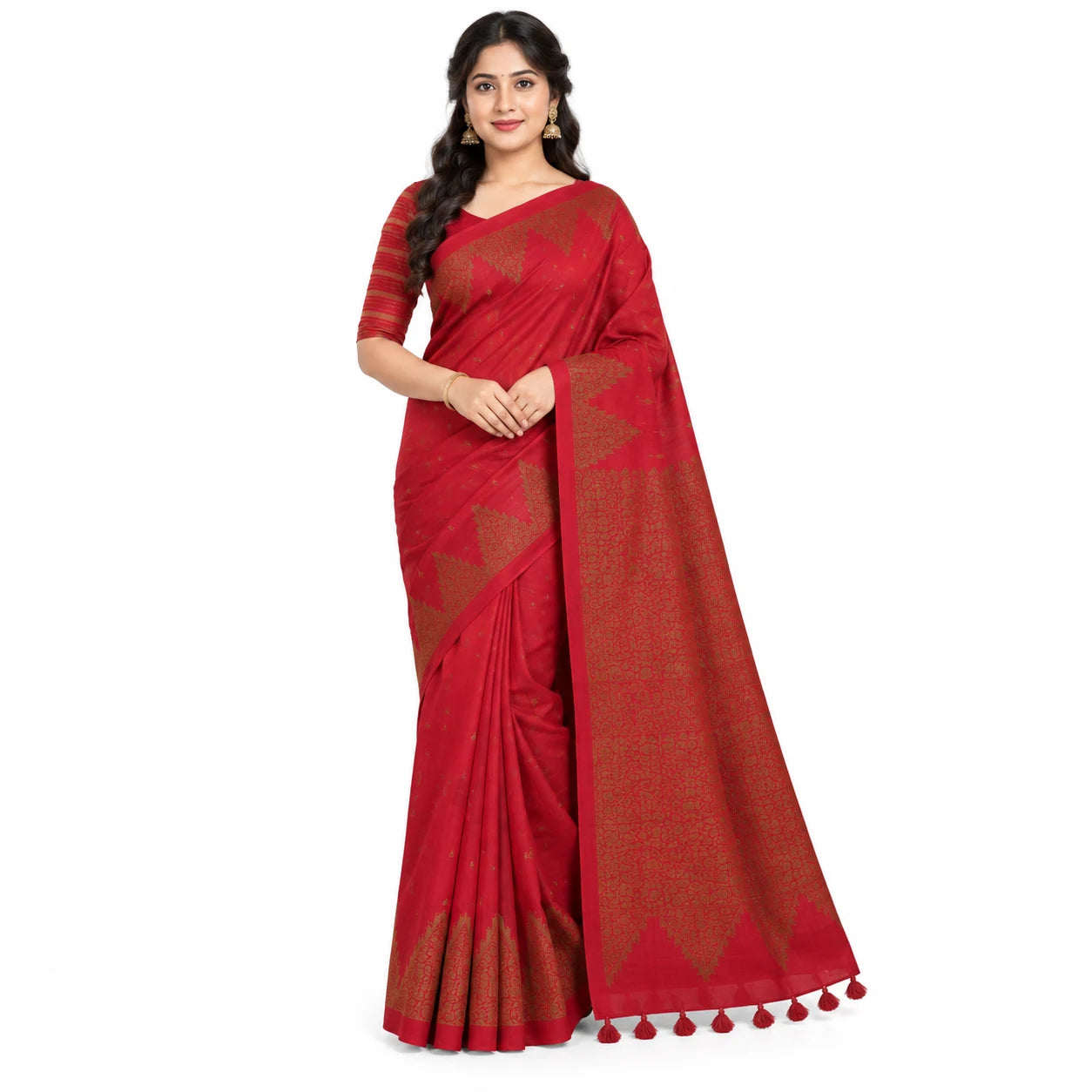JUTE COTTON SAREE
