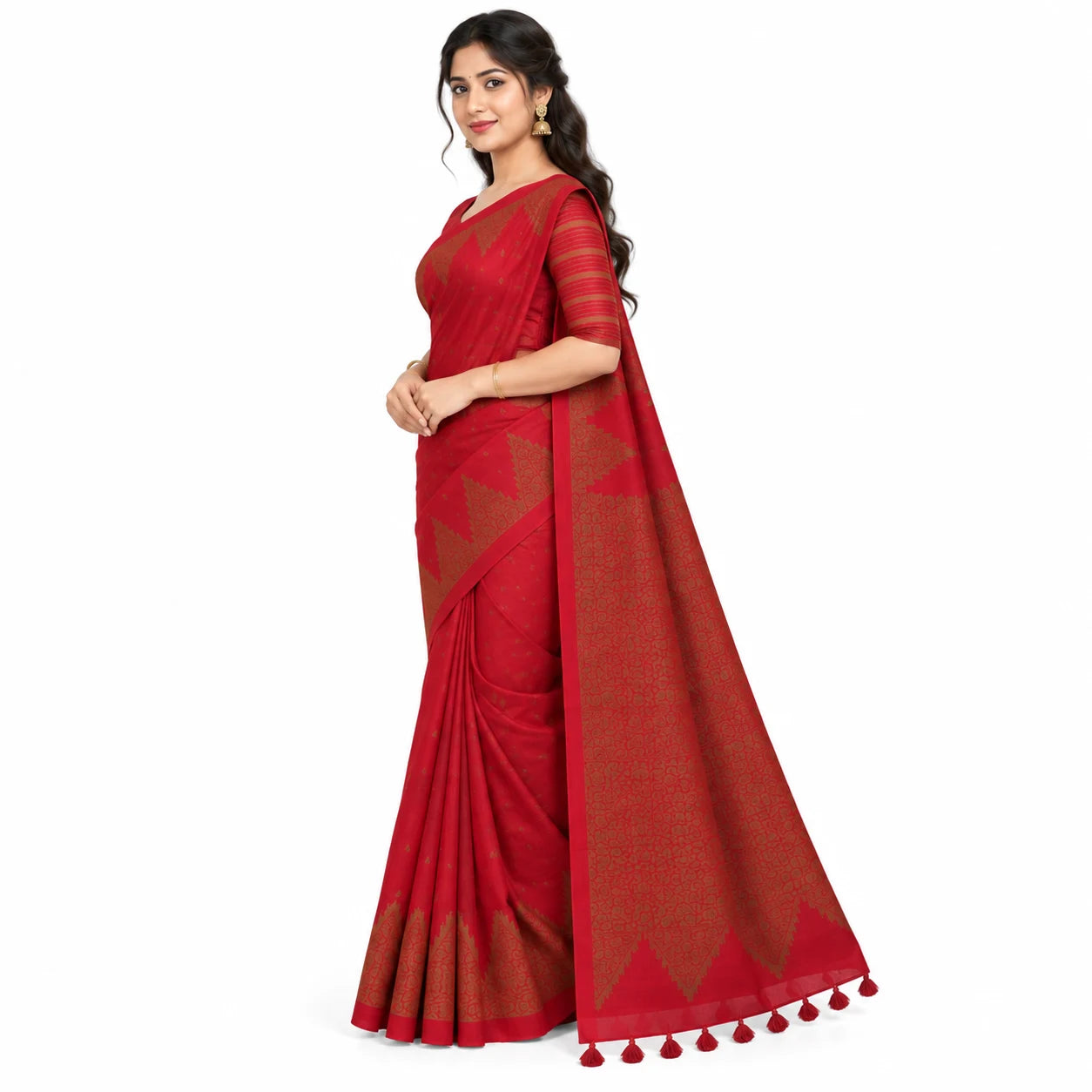 JUTE COTTON SAREE