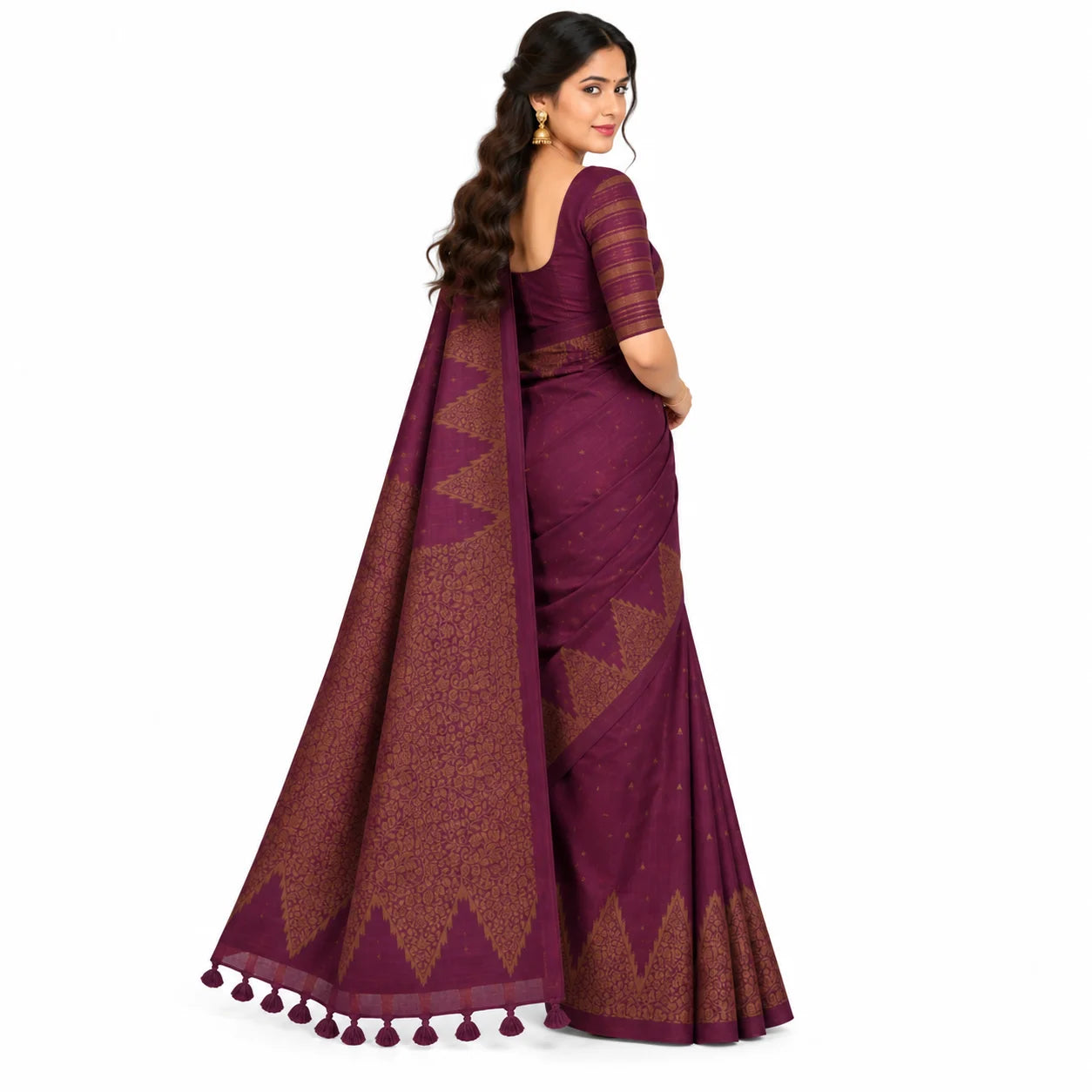 JUTE COTTON SAREE