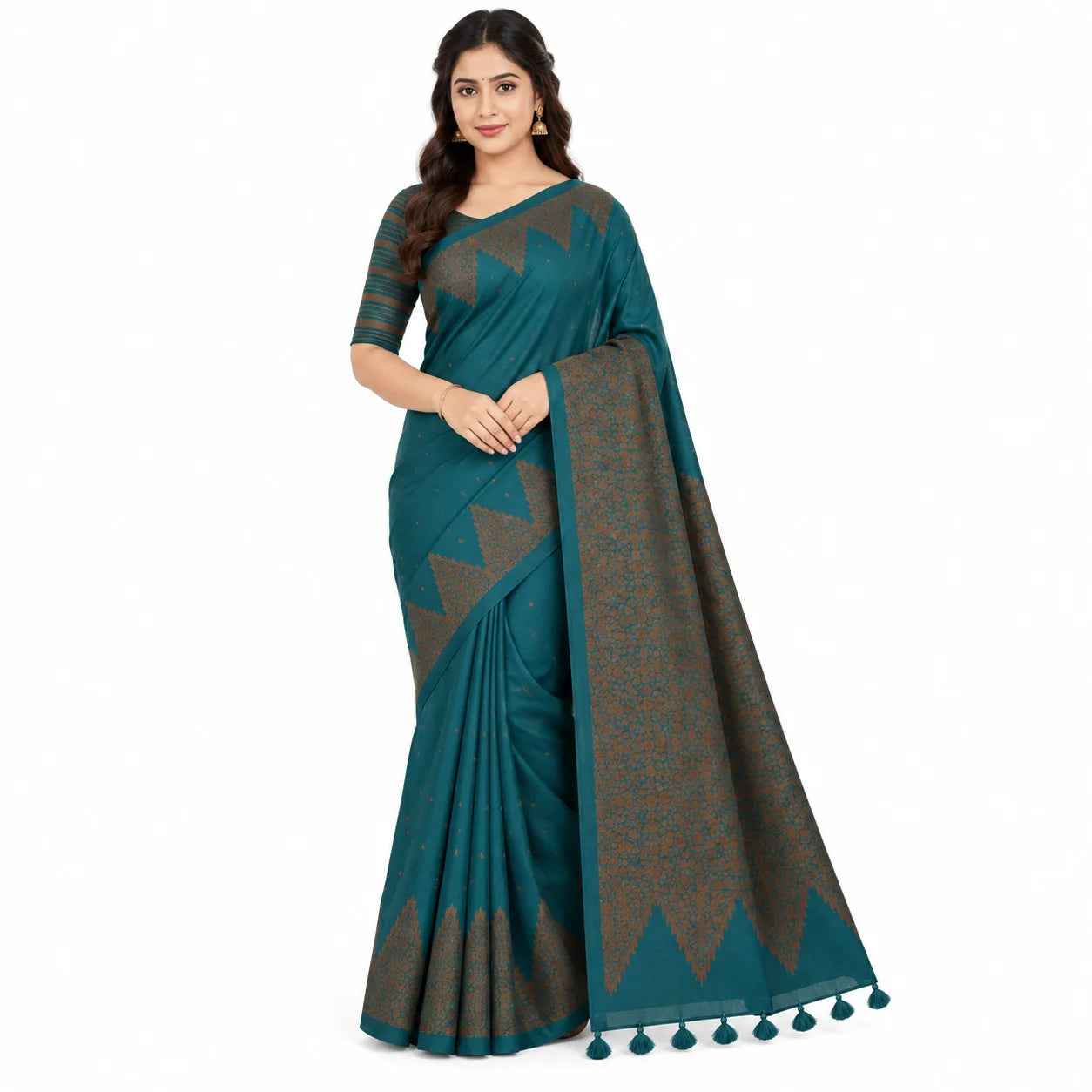 JUTE COTTON SAREE