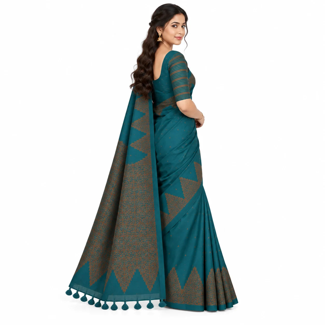 JUTE COTTON SAREE