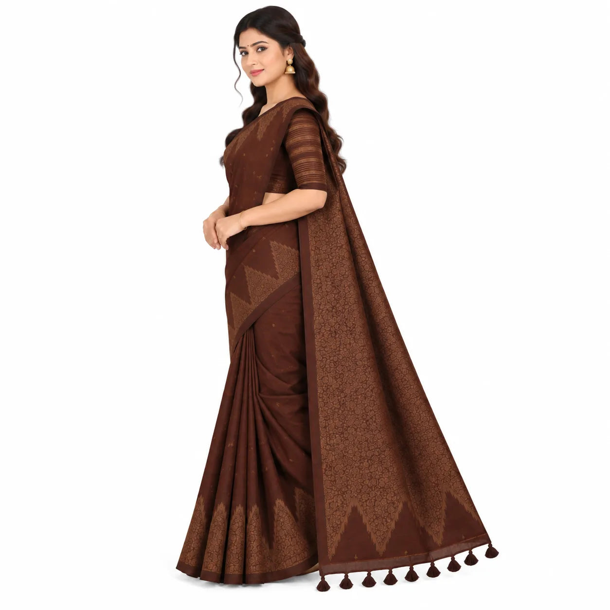 JUTE COTTON SAREE