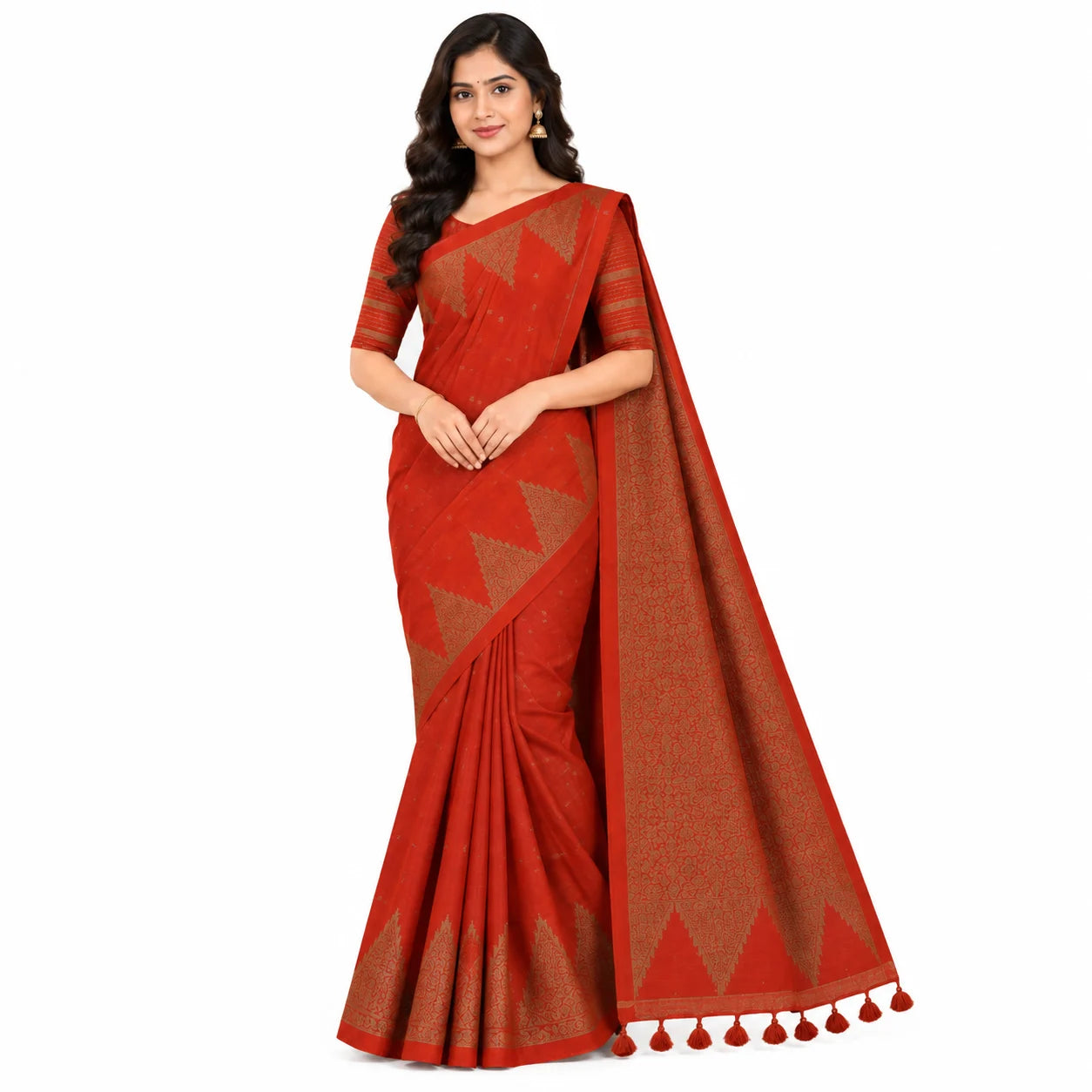 JUTE COTTON SAREE