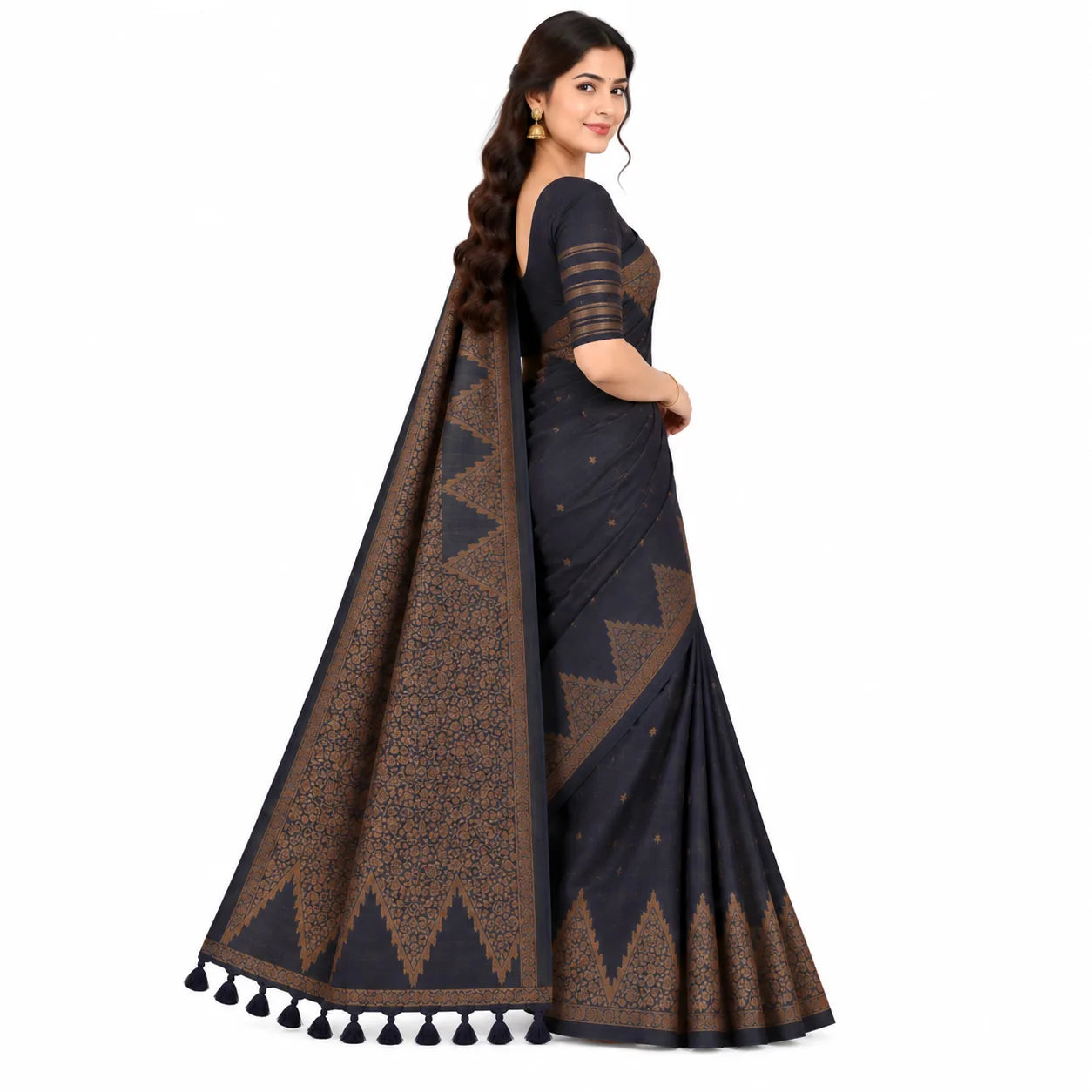 JUTE COTTON SAREE