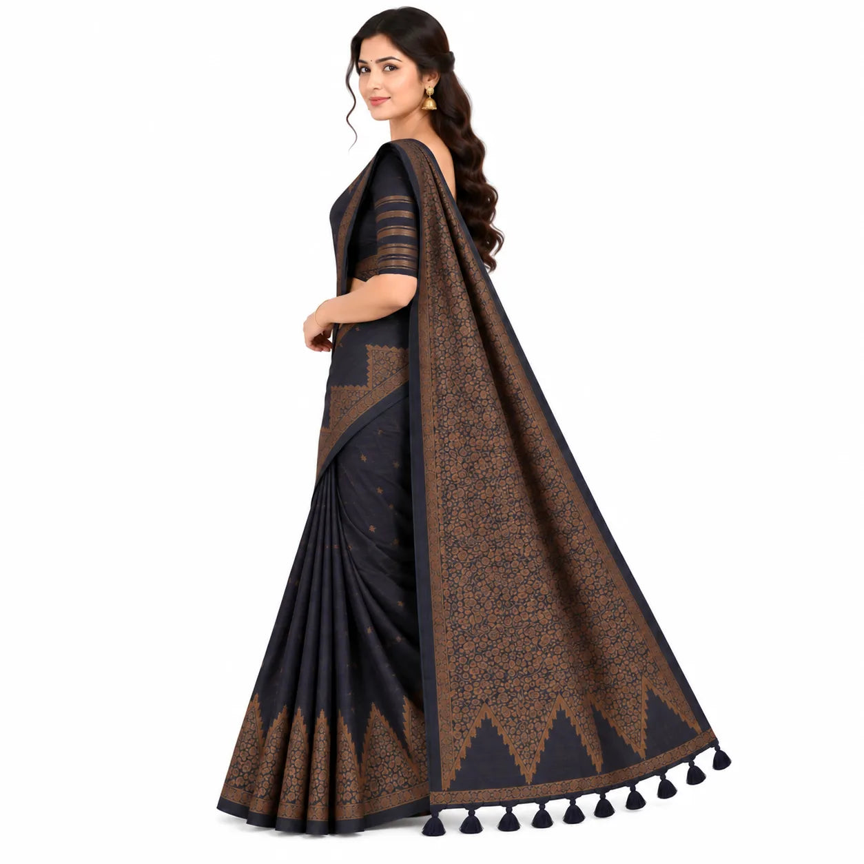 JUTE COTTON SAREE