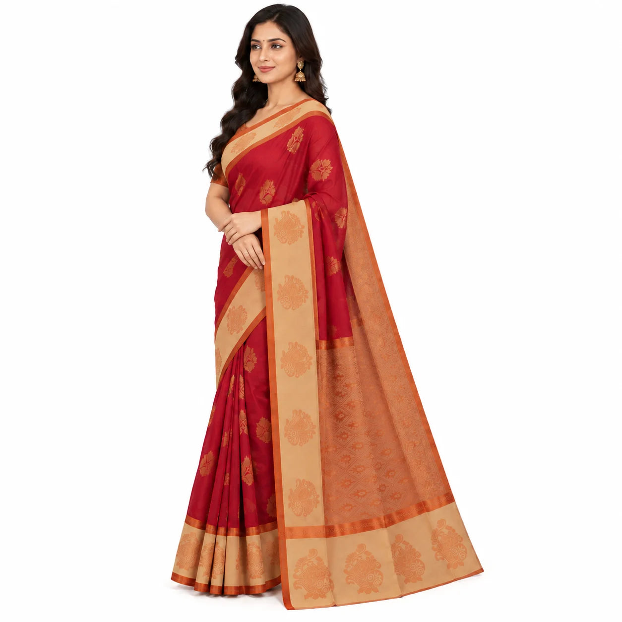 SILK COTTON SAREE