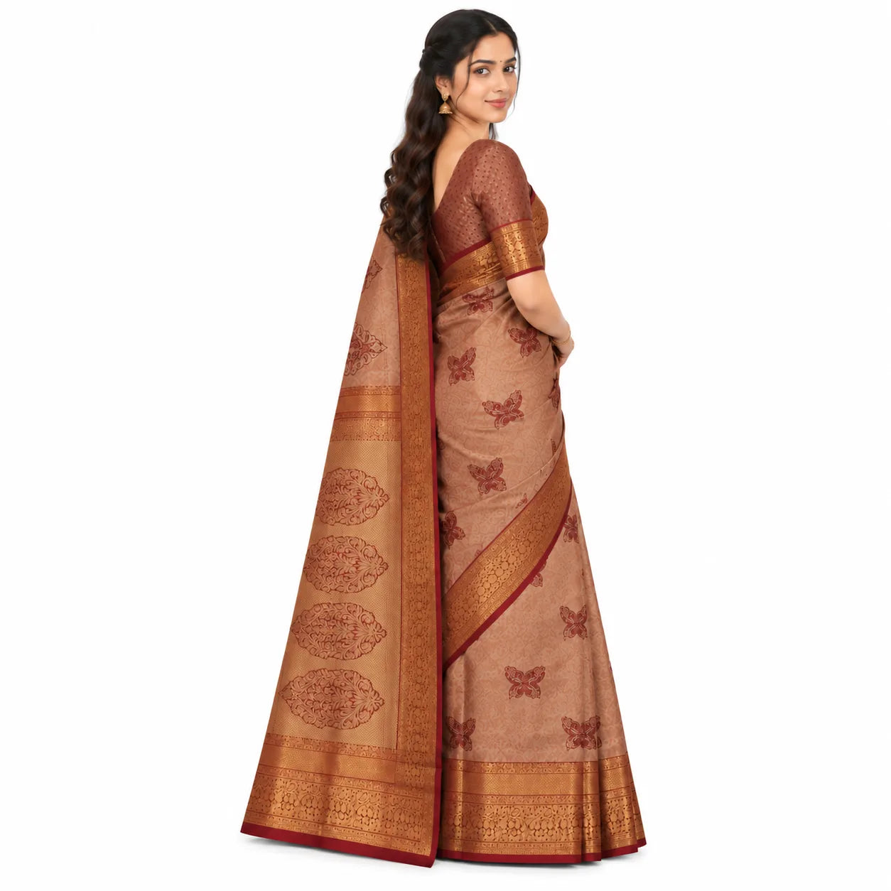 SEMI BANARAS SAREE