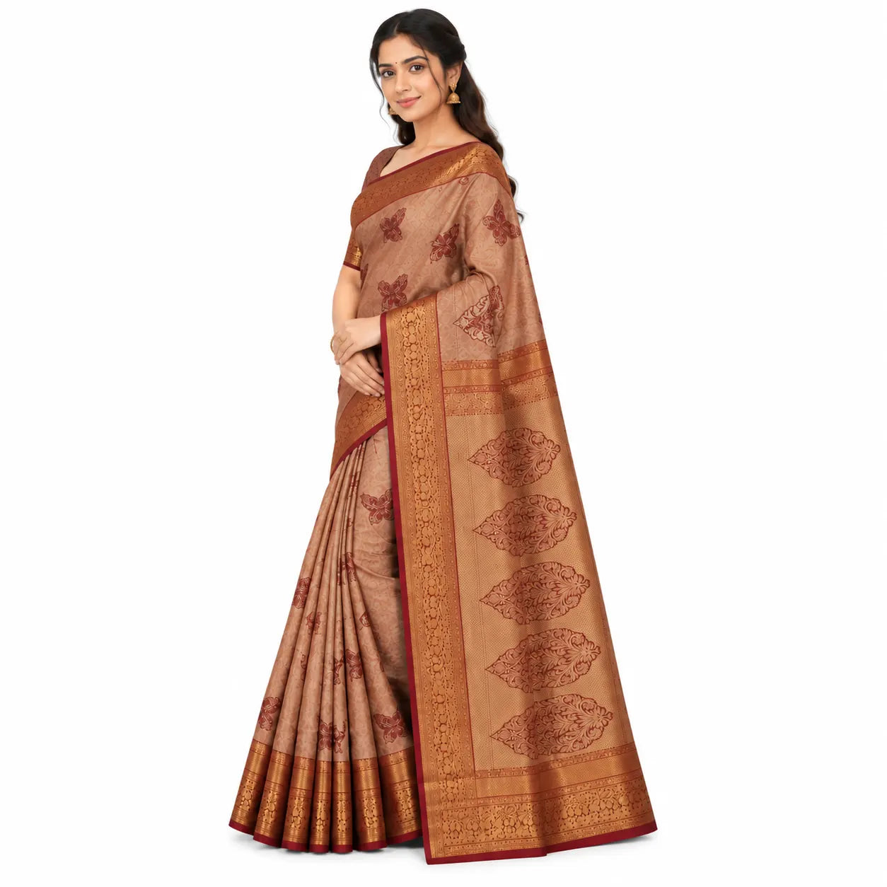 SEMI BANARAS SAREE