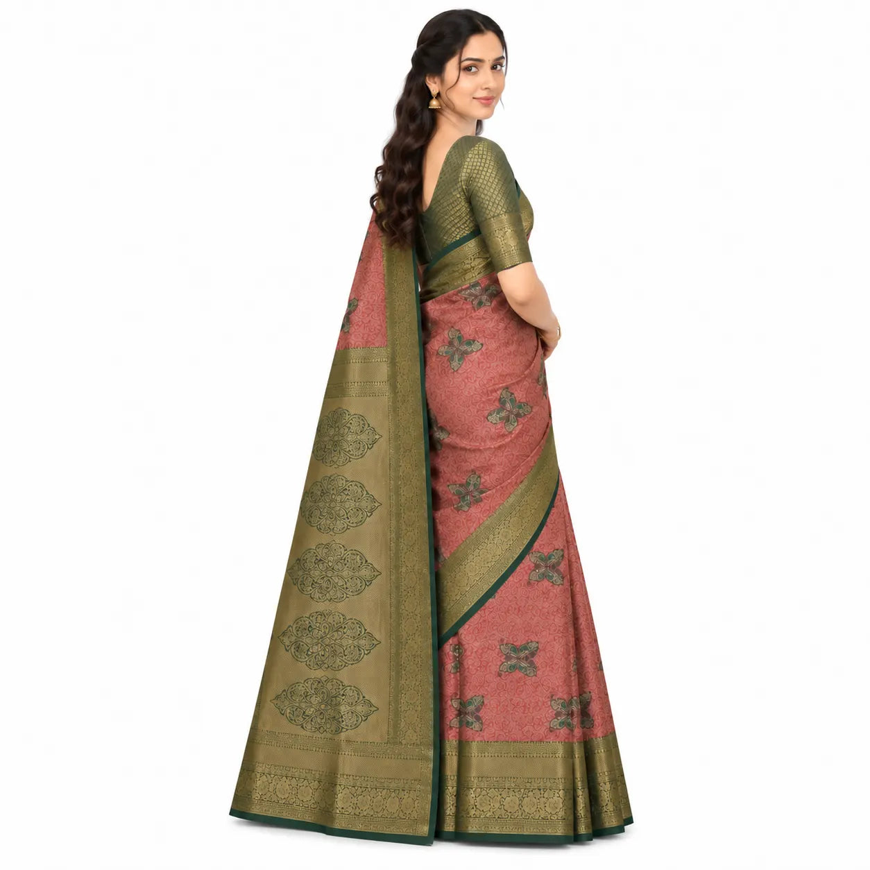 SEMI BANARAS SAREE