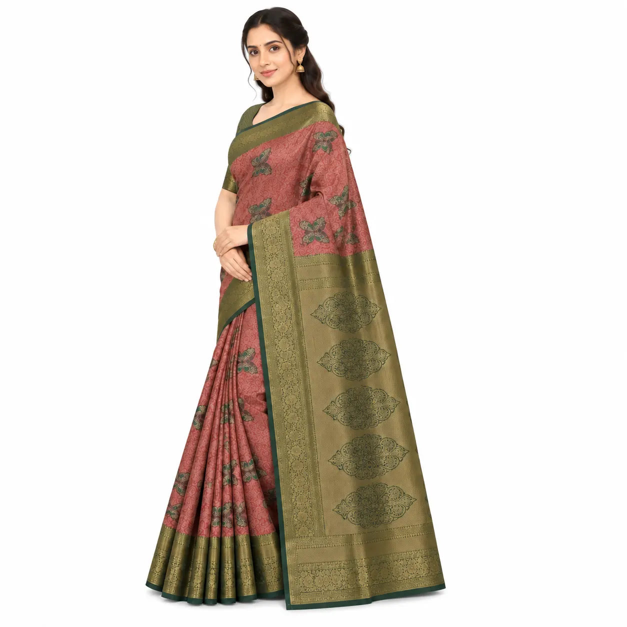 SEMI BANARAS SAREE
