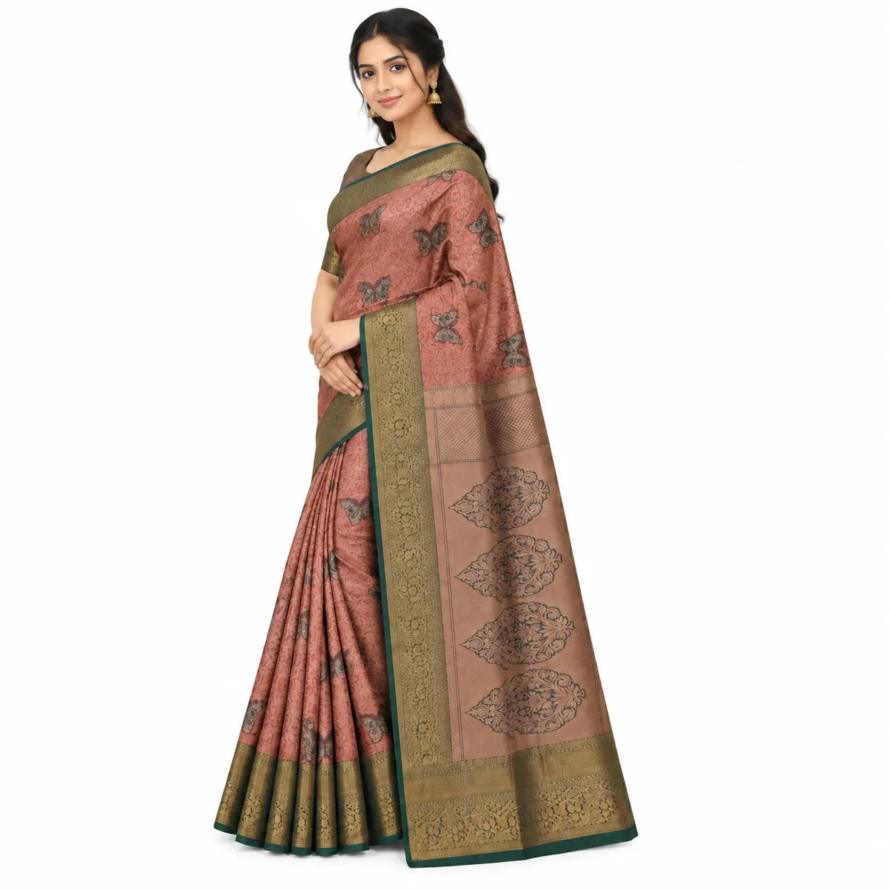 SEMI BANARAS SAREE