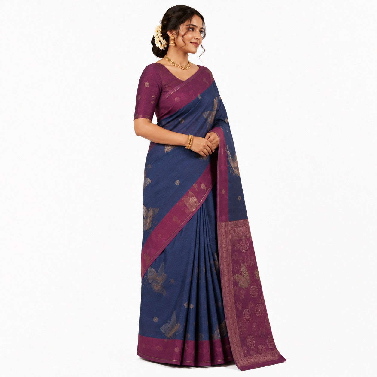 SEMI TUSSER SAREE