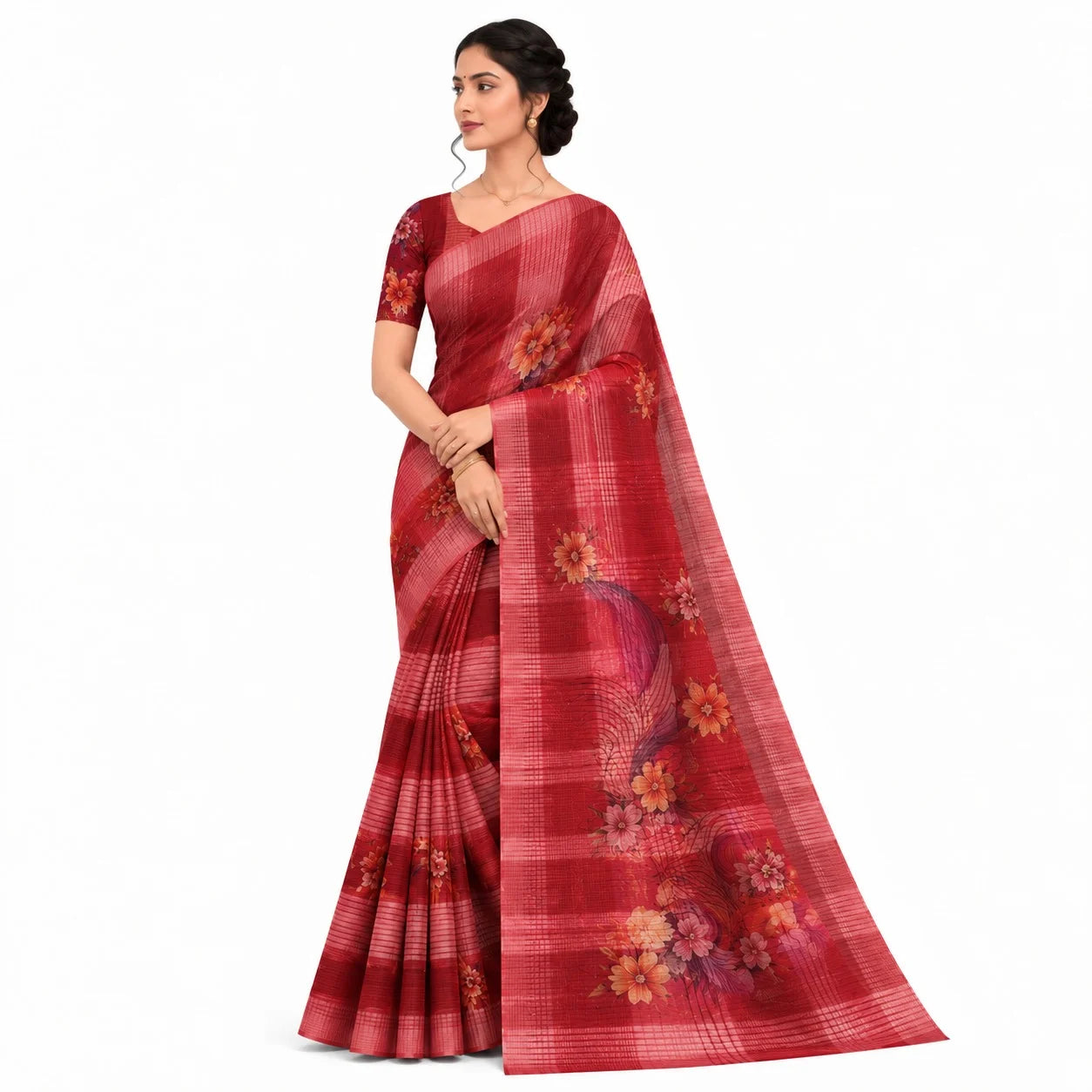 SYNTHETIC SAREES