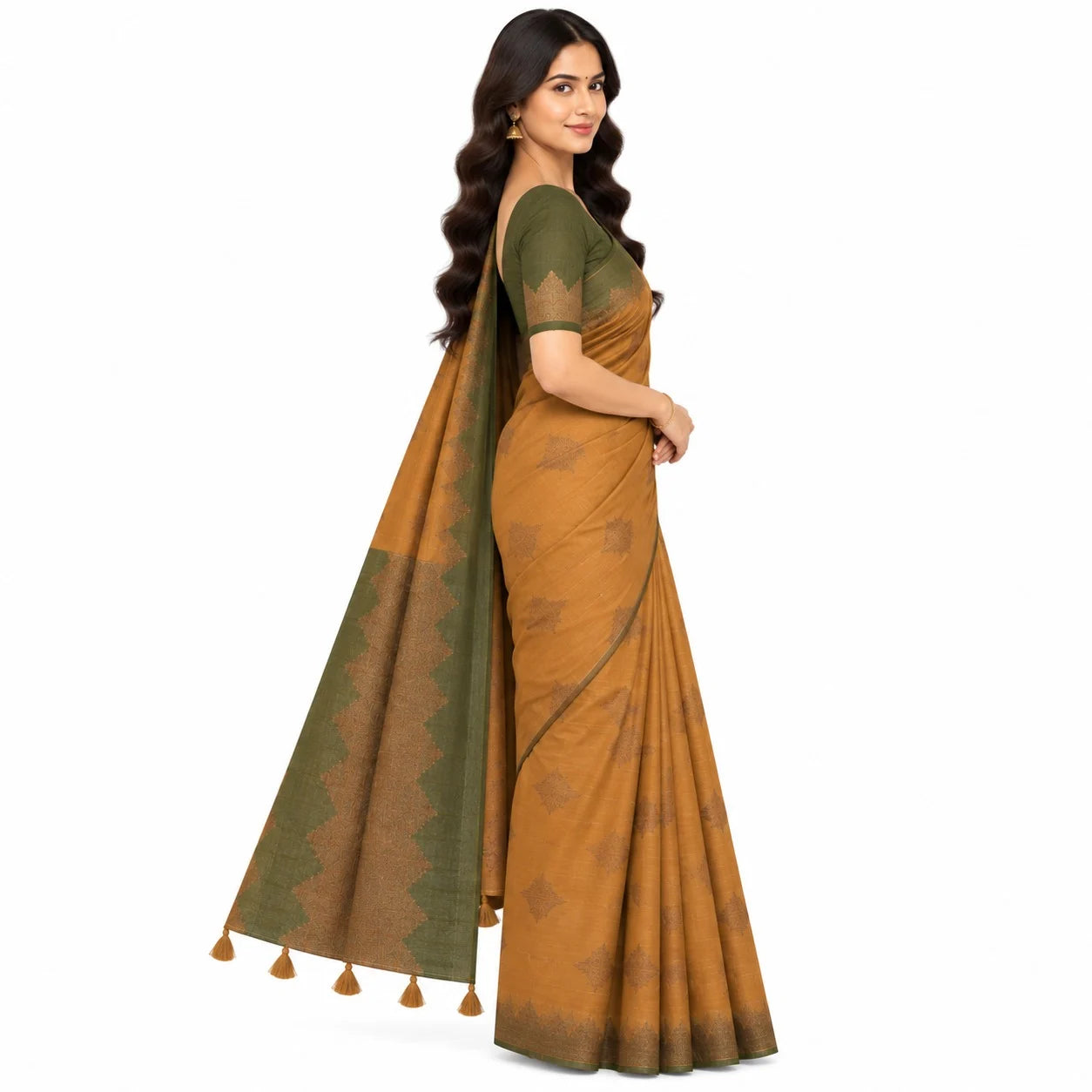 JUTE COTTON SAREE